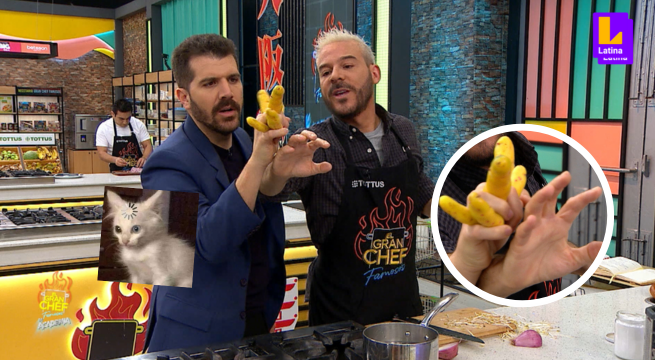 El Gran Chef Famosos: Adolfo Aguilar compara los dedos de su mano con los ¿OLLUCOS?