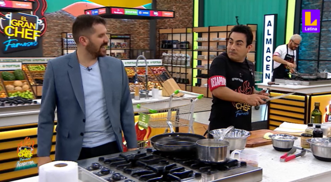 El Gran Chef Famosos: Carlos Palma y José Peláez protagonizan discusión por un pedazo de carne