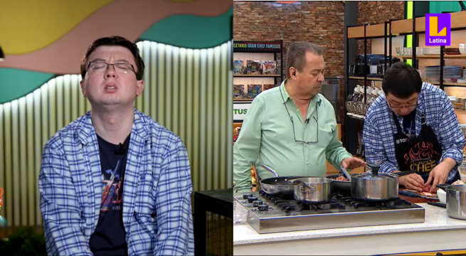 El Gran Chef Famosos: Phillip Chu Joy NERVIOSO ¿PIERDE el CONTROL? en la cocina