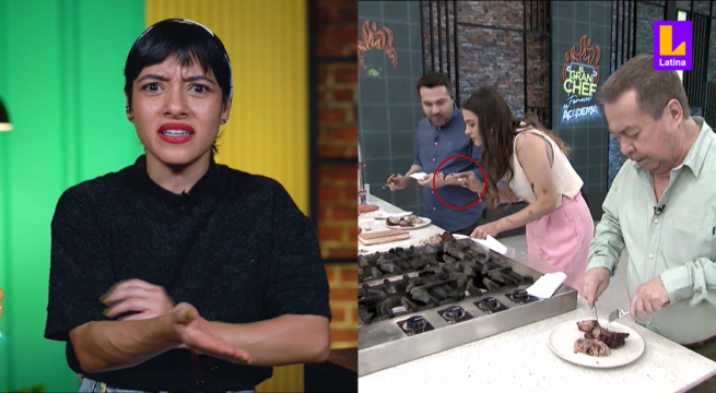 El Gran Chef Famosos: Encuentran PELO en el plato de Jely Reátegui, ¿qué pasó?