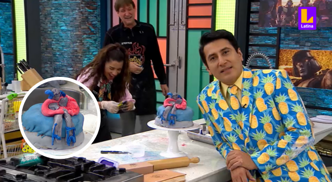 El Gran Chef Famosos: Christian Thorsen desata las RISAS con su CURIOSA presentación
