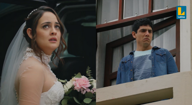 Pituca Sin Lucas Capítulo 114: Salvador mira desconsolado a Gracia con su vestido de novia