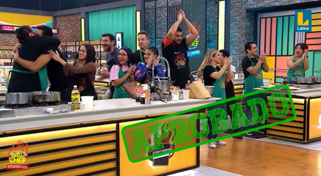 El Gran Chef Famosos: Anthony Chávez es el primer jalado en regresar a la competencia