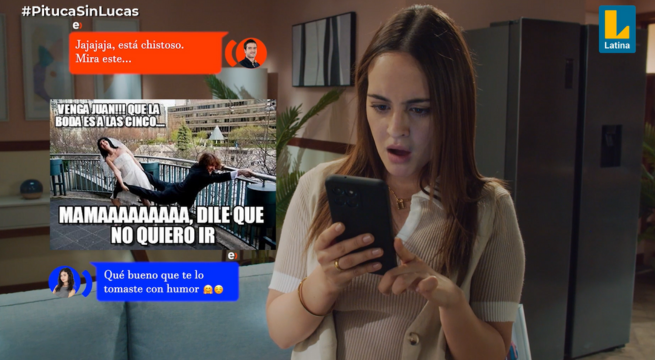 Pituca Sin Lucas Capítulo 107: Gracia encuentra comprometedores chats entre Pipo y Micaela