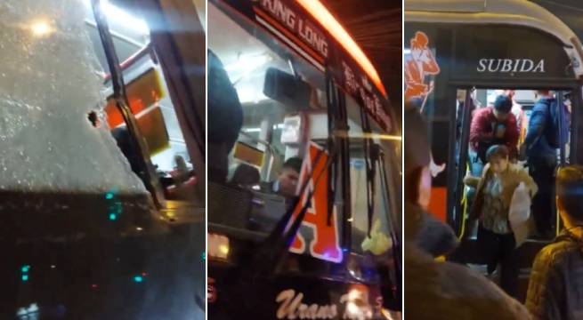 ¿Quién estaría detrás del reciente ataque contra un bus de la empresa 'Urano Tours'?