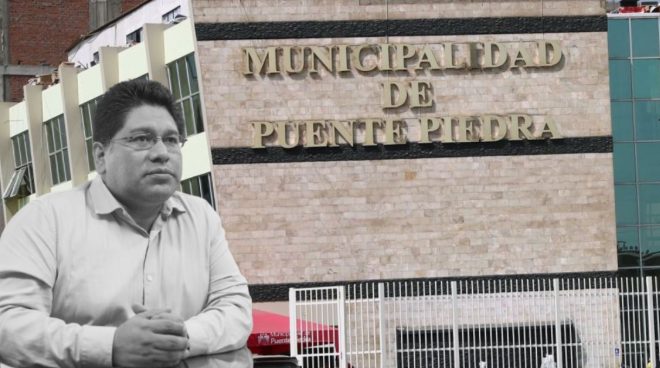 Alcalde Rennán Espinoza llena el distrito de Puente Piedra con publicidad de sus obras