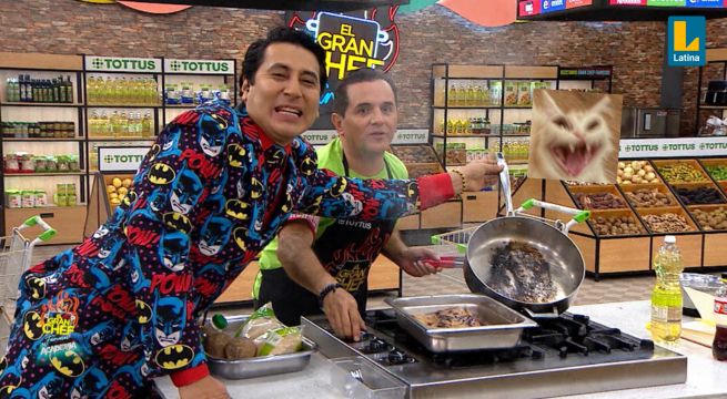 El Gran Chef Famosos: Tito Vega QUEMA sus costillitas y Armando Machuca se burla