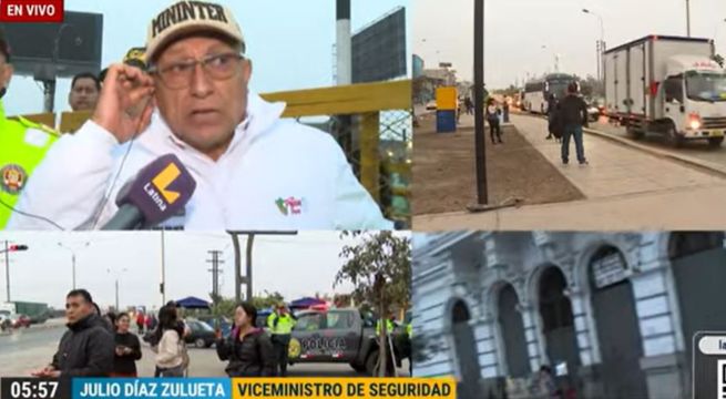 Viceministro minimiza que pasajeros esperen por buses: 