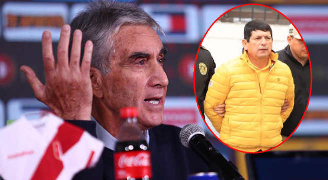 Juan Carlos Oblitas tras detención de Agustín Lozano: 