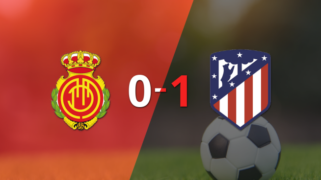 Atlético de Madrid ganó por 1-0 a Mallorca con el gol de Julián Álvarez