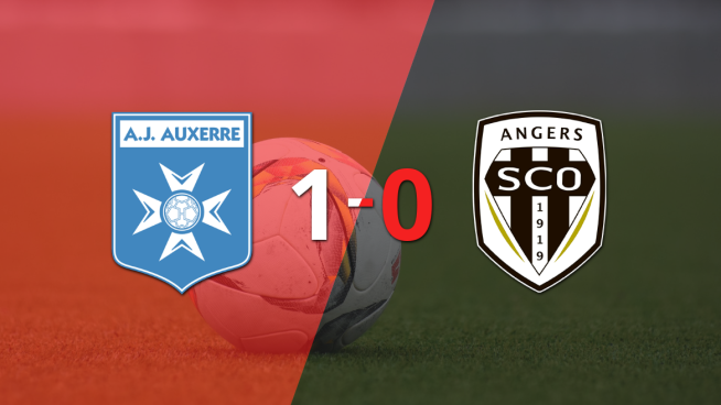 A Auxerre le alcanzó con un gol agónico para derrotar a Angers en el estadio L'Abbé-Deschamps
