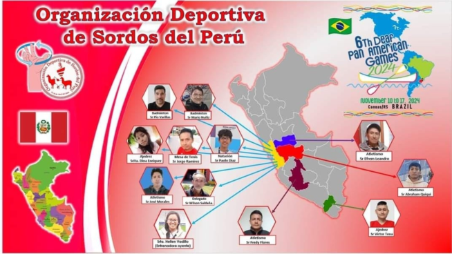 Deportistas peruanos viajarán a Brasil para participar de los VI Juegos Panamericanos de Sordos 2024