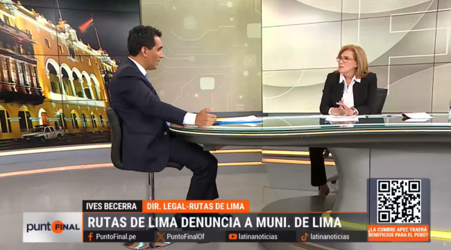 Rutas de Lima en contra de sentencia del TC: 