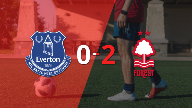 Nottingham Forest da un golpe de autoridad venciendo a Everton por 2 a 0