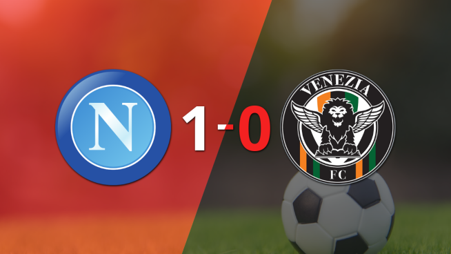 Napoli derrotó 1-0 a Venezia