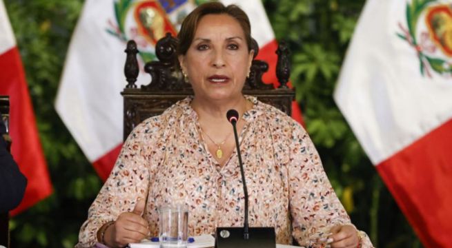 Dina Boluarte a sus detractores: “Están dolidos porque no forman parte del Gobierno”