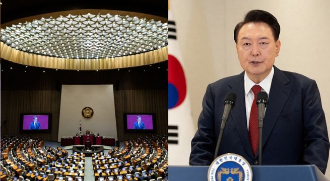 Parlamento de Corea del Sur destituye a presidente Yoon Suk Yeol