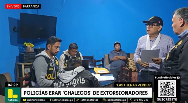 Capturan a policías que cobraban cupos a extorsionadores | VIDEO