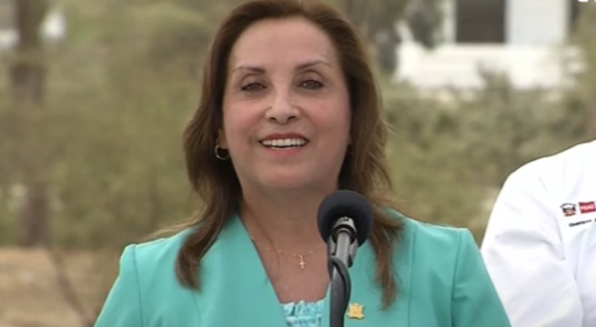 Dina Boluarte sobre su gestión: 