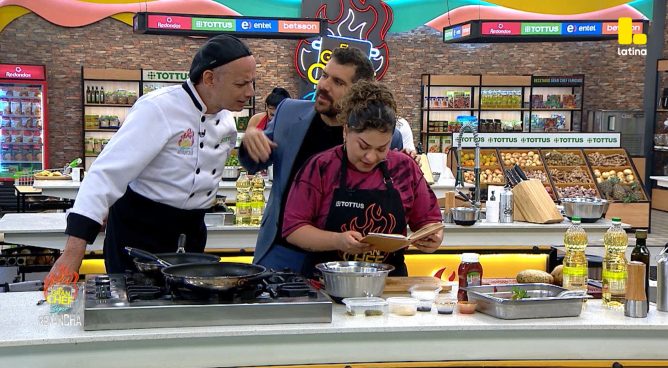 El Gran Chef Famosos: Canchita Centeno ¿NO CONFÍA? en la sazón de Christian Ysla