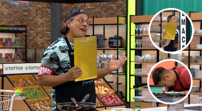 El Gran Chef Famosos: Emilram MADRUGA a Canchita y le GANA en la PRUEBA DE CONOCIMIENTO
