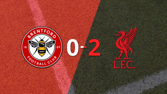 Liverpool gana 2-0 a Brentford con doblete de Darwin Núñez