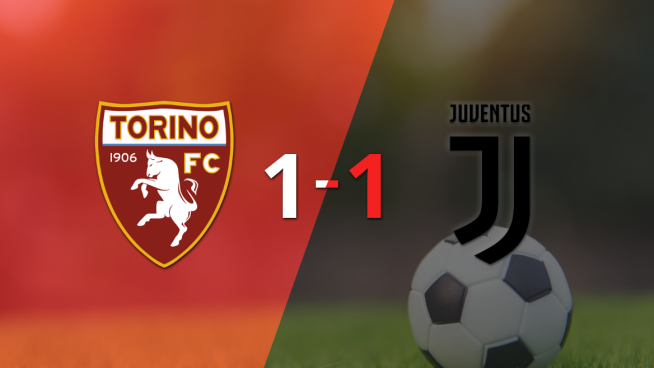 Torino y Juventus igualaron el 