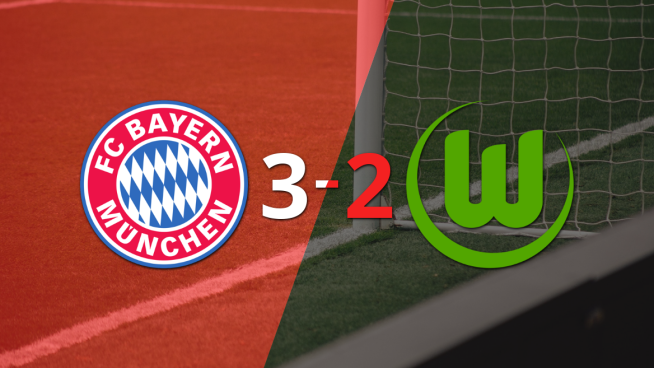 Leon Goretzka sentenció el triunfo de Bayern Múnich ante Wolfsburgo con doblete