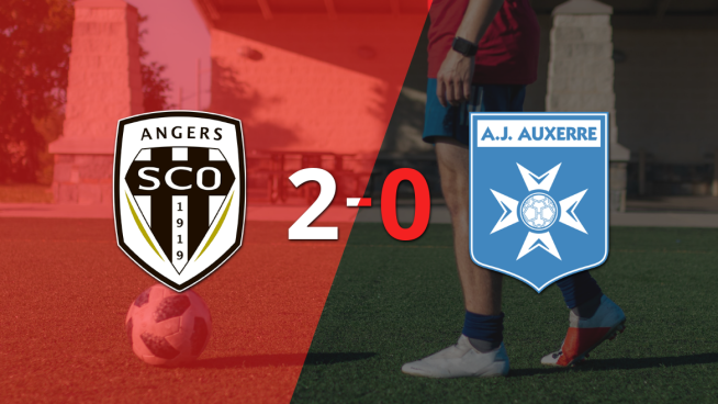 Angers dominó a Auxerre con un 2-0 en un partido electrizante