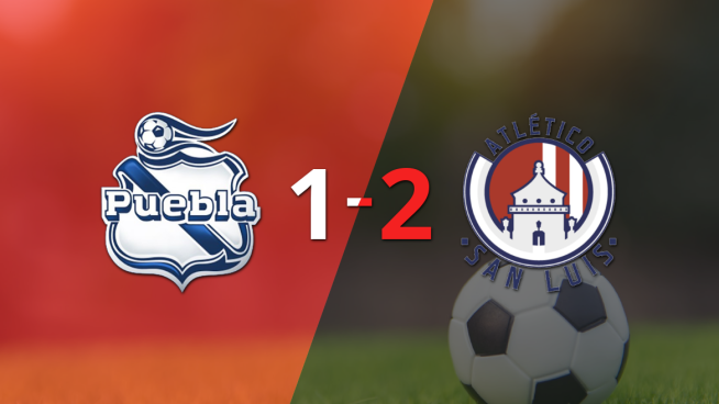 Atl. de San Luis logra remontada y gana 2-1 a Puebla con un gol agónico