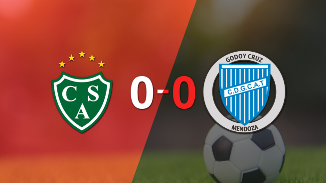 Sarmiento y Godoy Cruz no se hicieron daño y empataron sin goles