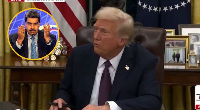 Donald Trump anuncia que dejará de comprar petróleo a Venezuela