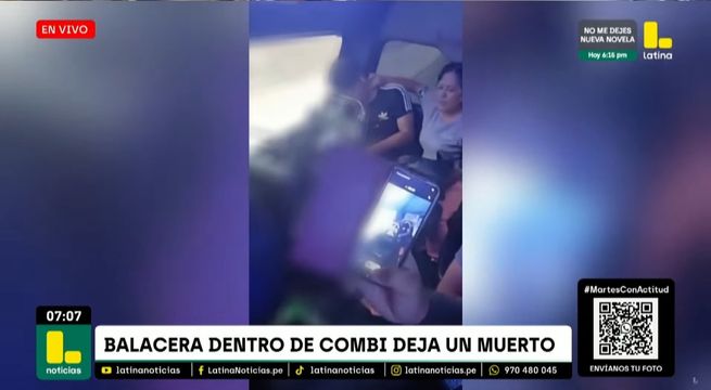 Callao: intento de asalto en combi deja un muerto y varios heridos