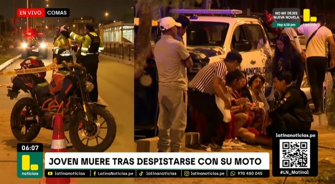 Motociclista muere tras chocar contra poste: deja en orfandad a dos menores