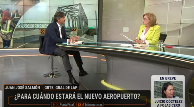 Juan Salmón sobre nuevo aeropuerto: 