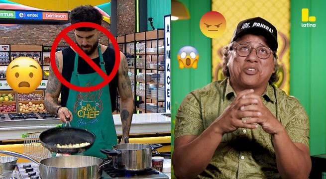 El Gran Chef Famosos: Giacomo Bocchio DESPIDE a Diana Sánchez: 