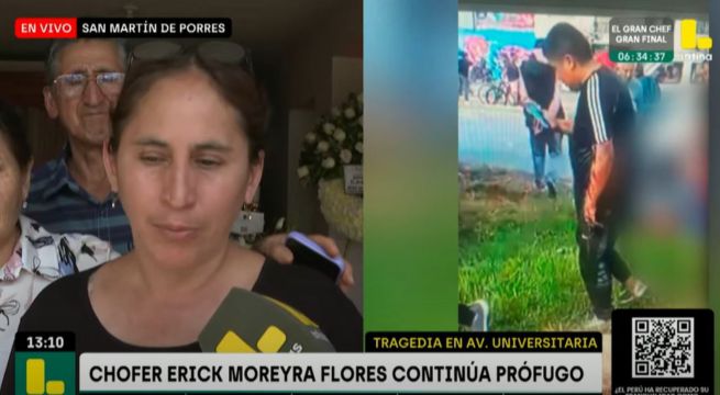 Madre del cobrador que murió en accidente en cúster: 
