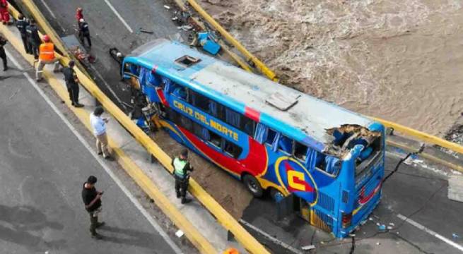 Puente de Chancay: confirman tercera víctima fatal tras colapso de estructura