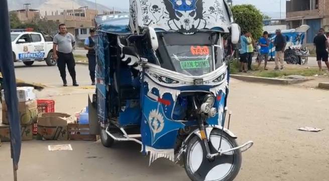 Sicarios asesinan a mototaxista de varios balazos