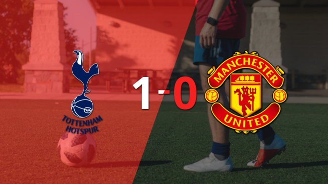 Con gol de James Maddison, Tottenham le ganó a Manchester United por 1 a 0