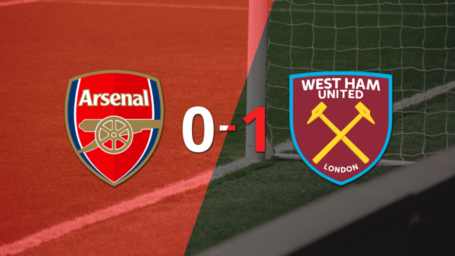 West Ham United se quedó con la victoria 1-0 ante Arsenal en el Emirates Stadium