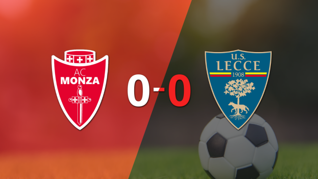 Monza y Lecce no se hicieron daño y empataron sin goles