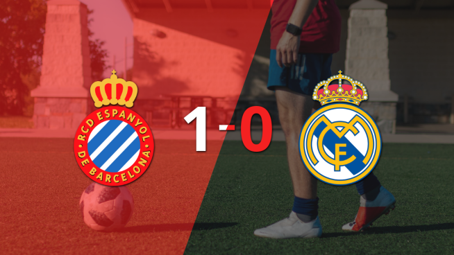Espanyol derrotó 1-0 a Real Madrid con un gol de Carlos Romero