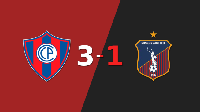 Cerro Porteño vence a Monagas y pasa a Tercera Fase