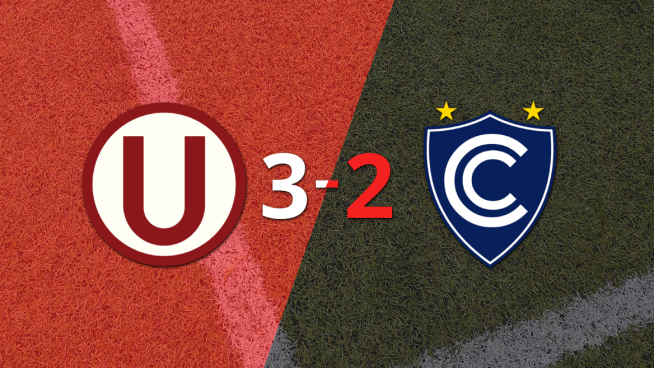 Cienciano terminó cayendo derrotado con Universitario 3 a 2