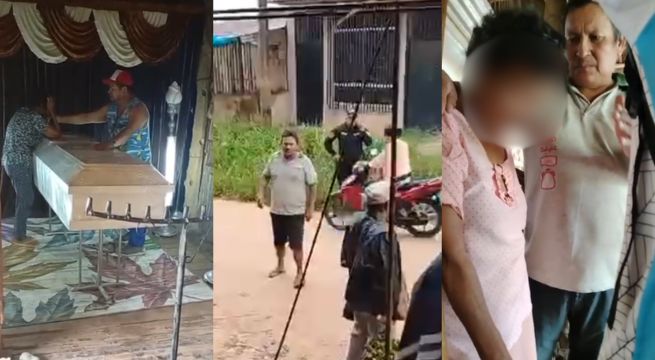 Hombre llega a su casa después de 5 días y su familia lo estaba velando [VIDEO]