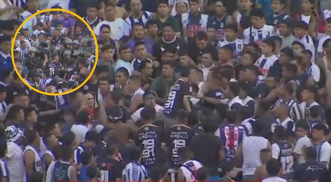 Hinchas de Alianza Lima se pelearon en plena tribuna sur previo al partido con Boca Juniors [VIDEO]