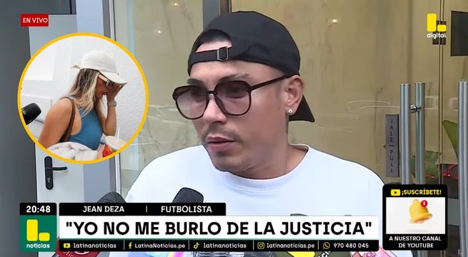 Jean Deza reaparece tras audiencia y niega ser un asesino: 