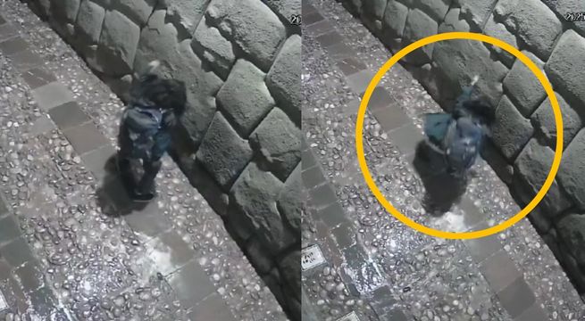 Dañan la emblemática Piedra de los 12 Ángulos | VIDEO