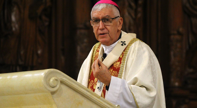 Cardenal Castillo sobre muerto en protesta: 